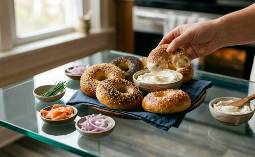 רך כמו ענן: הפטנט הפשוט שיהפוך את הבייגל שלכם למאפיית בוטיק