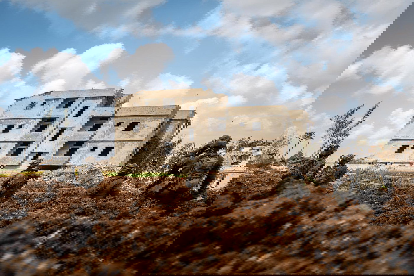 פעילות כוחות גדוד 13 במתחם