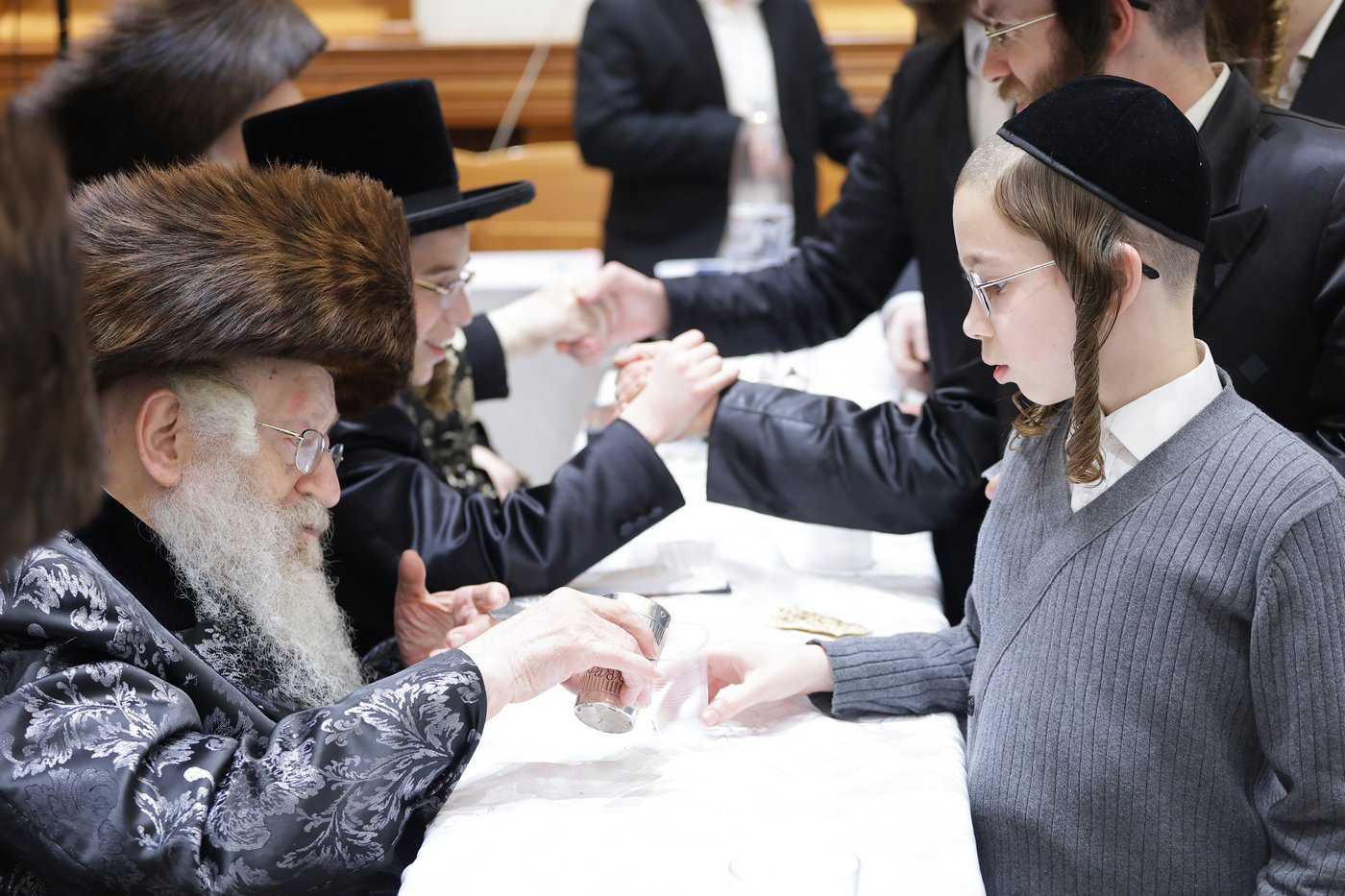 שמחת הבר מצווה בחצרות נדבורנה חיפה - האלמין