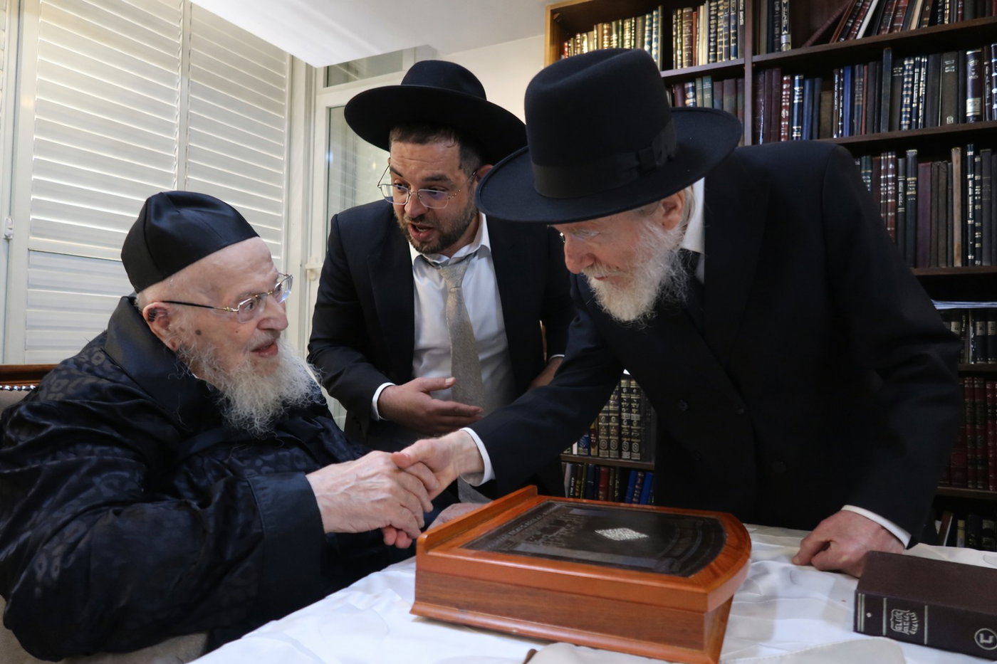 חג הפסח אצל הגרמ"צ ברגמן