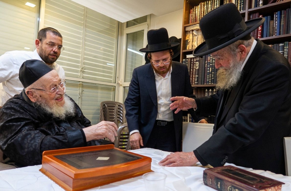 חג הפסח אצל הגרמ"צ ברגמן