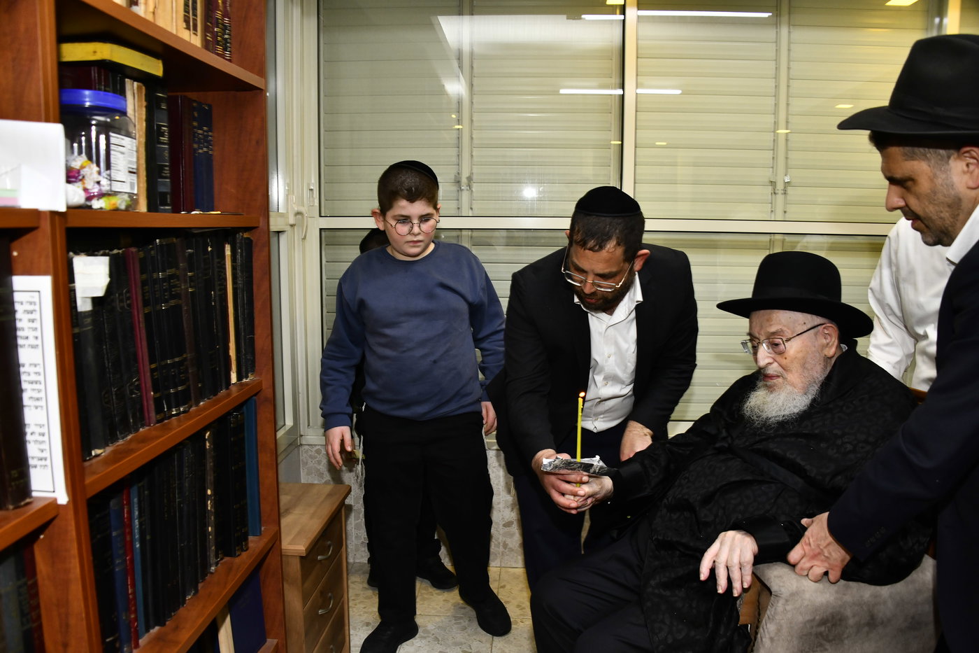 חג הפסח אצל הגרמ"צ ברגמן