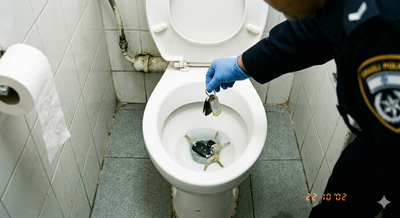 החביא את המפתחות של הרכב הגנוב באסלת השירותים; כך מצאו אותם