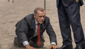 השר הישראלי פרסם תמונה משפילה של ארדואן: "צבוע, לא מרגש אף אחד"