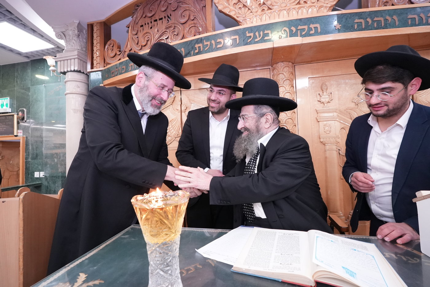 הילולת הגר"מ מאזוז זצ"ל בישיבת כסא רחמים