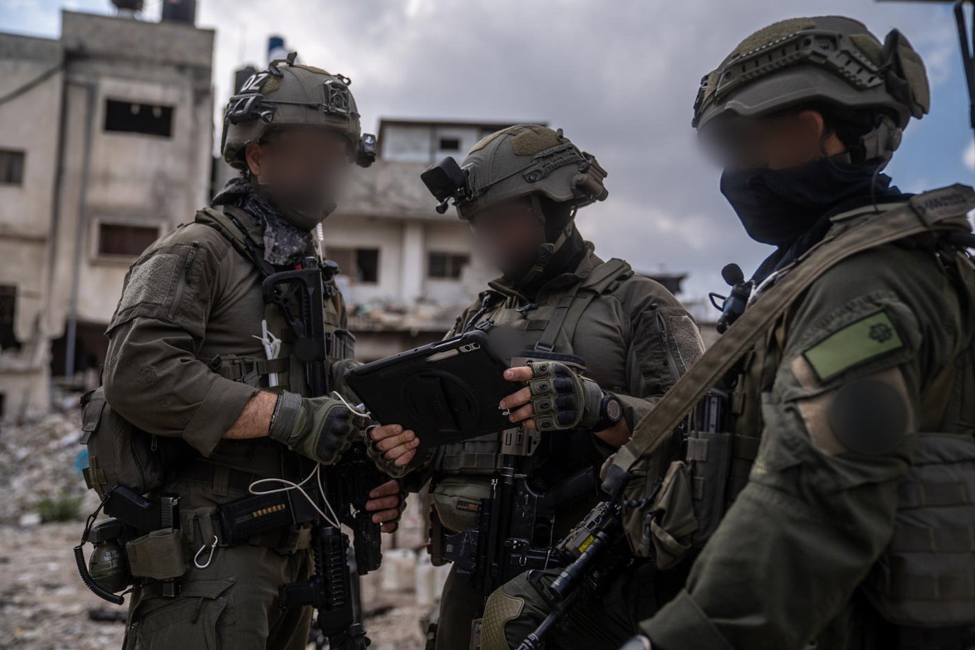 פעילות הכוחות להריסת המעבדה