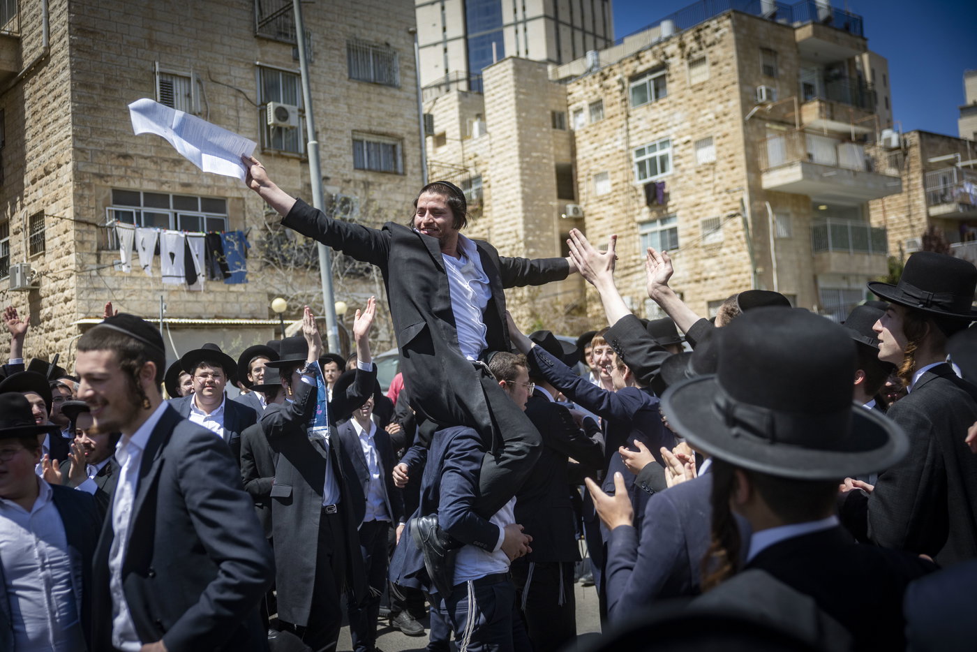 מחאות נגד הגיוס בירושלים, אילוסטרציה