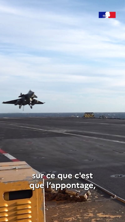 האדמירל הצרפתי שיתף את רגעי הפחד: "זה כמו לנחות על קופסת גפרורים"