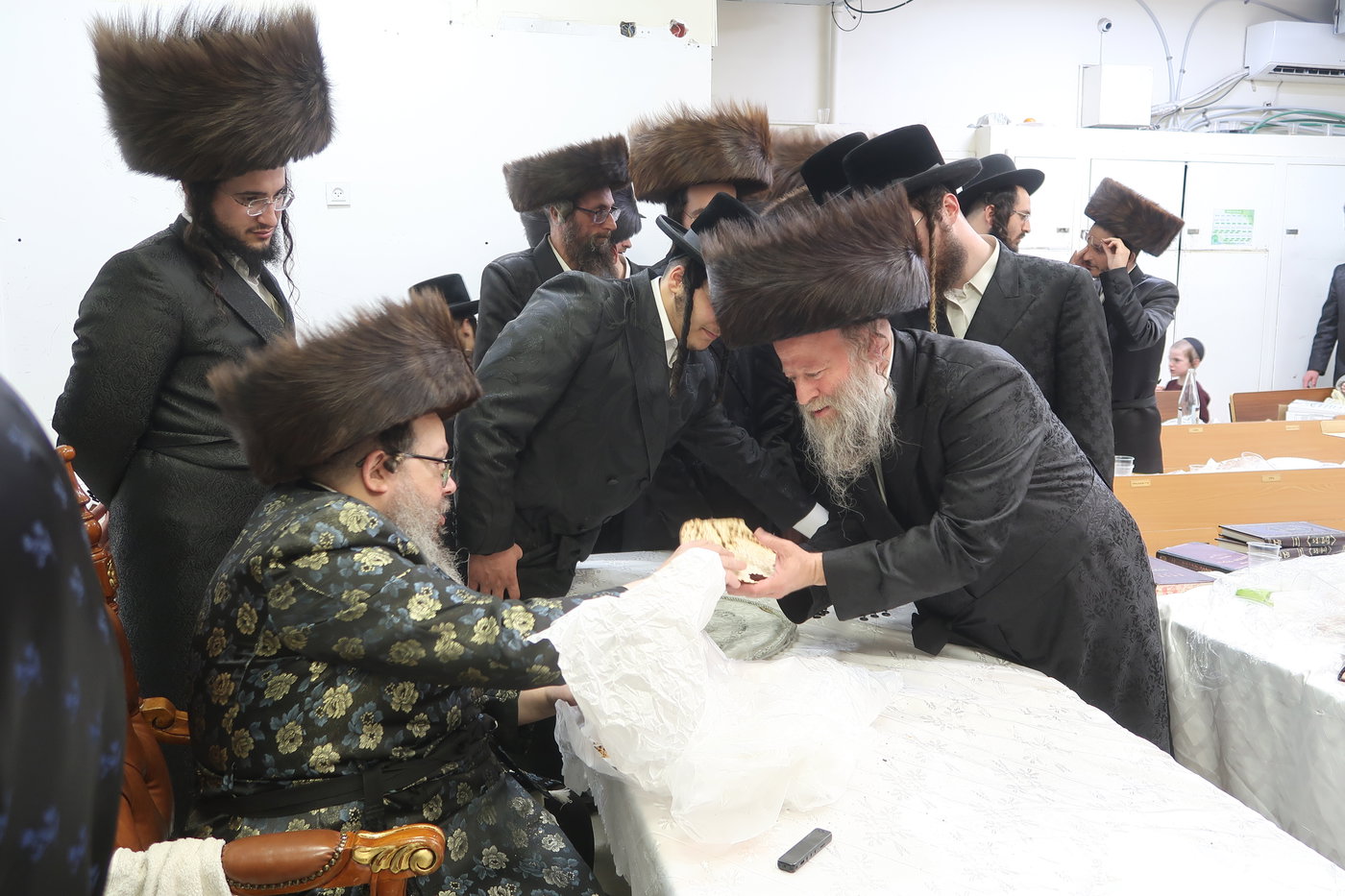 חג הפסח בחצה"ק באסטאן