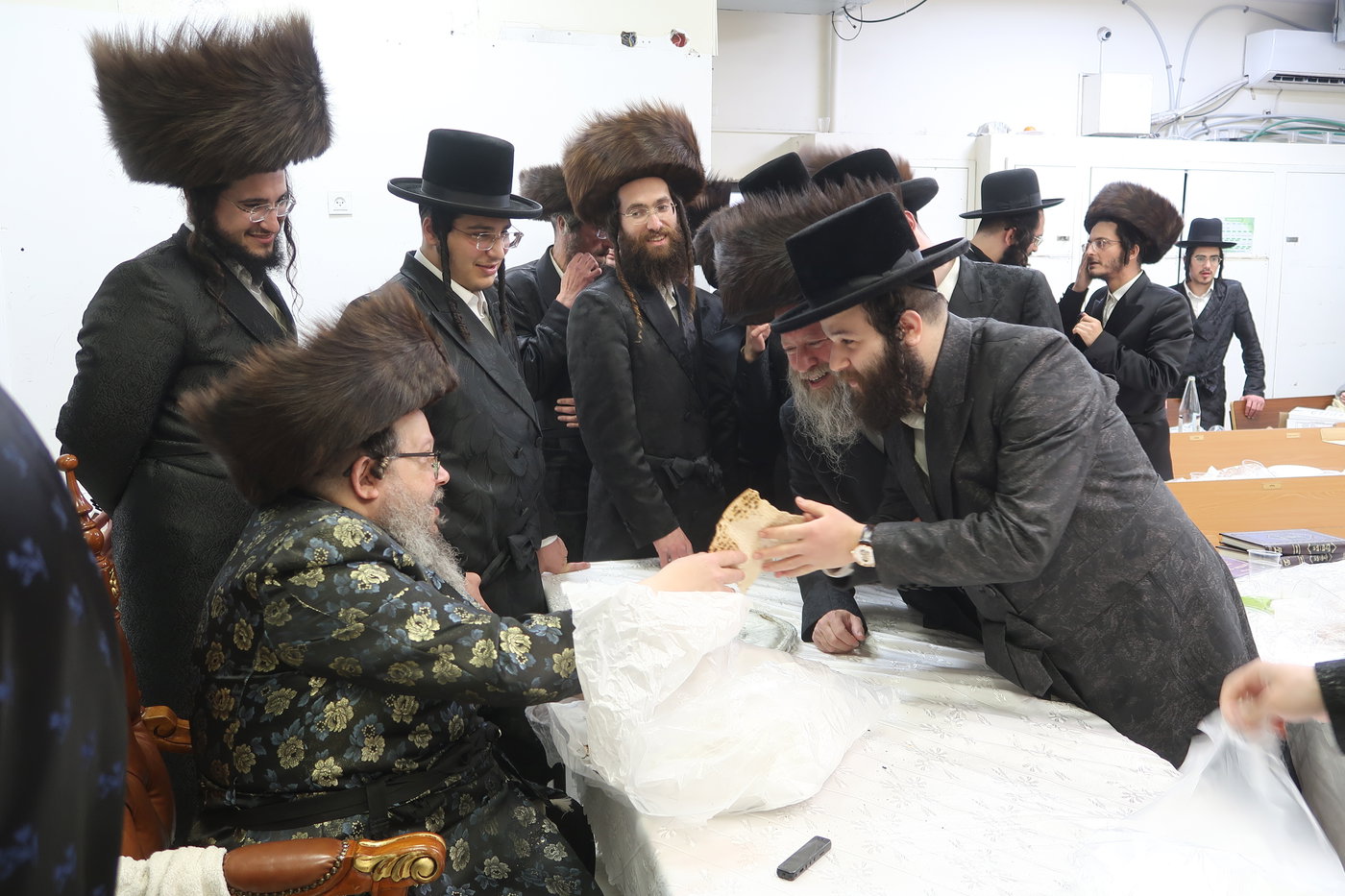 חג הפסח בחצה"ק באסטאן