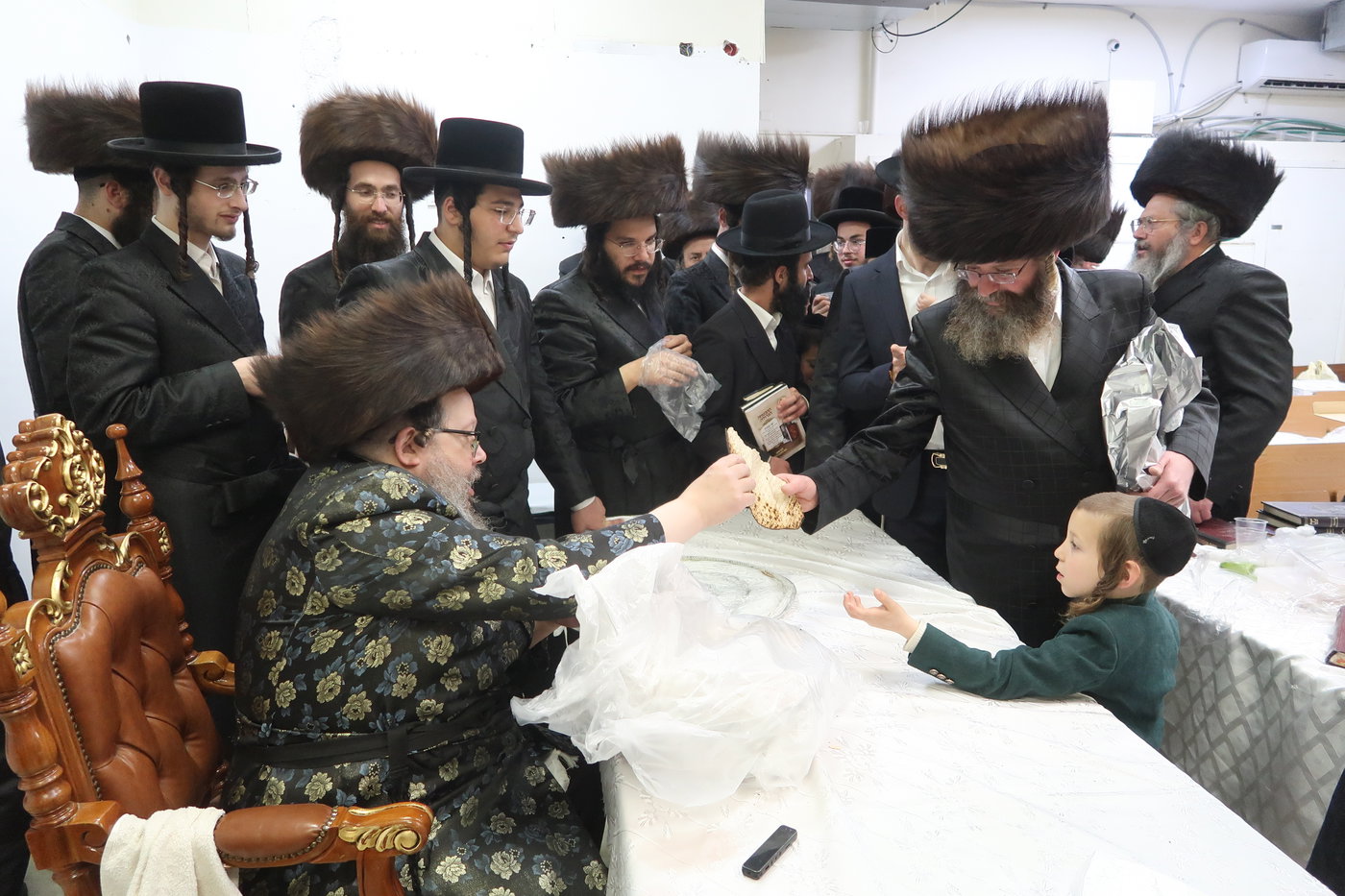 חג הפסח בחצה"ק באסטאן