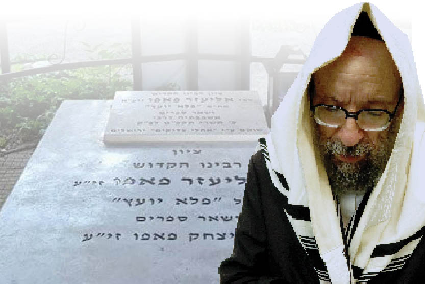 על הציון הקדוש של בעל ה'פלא יועץ'