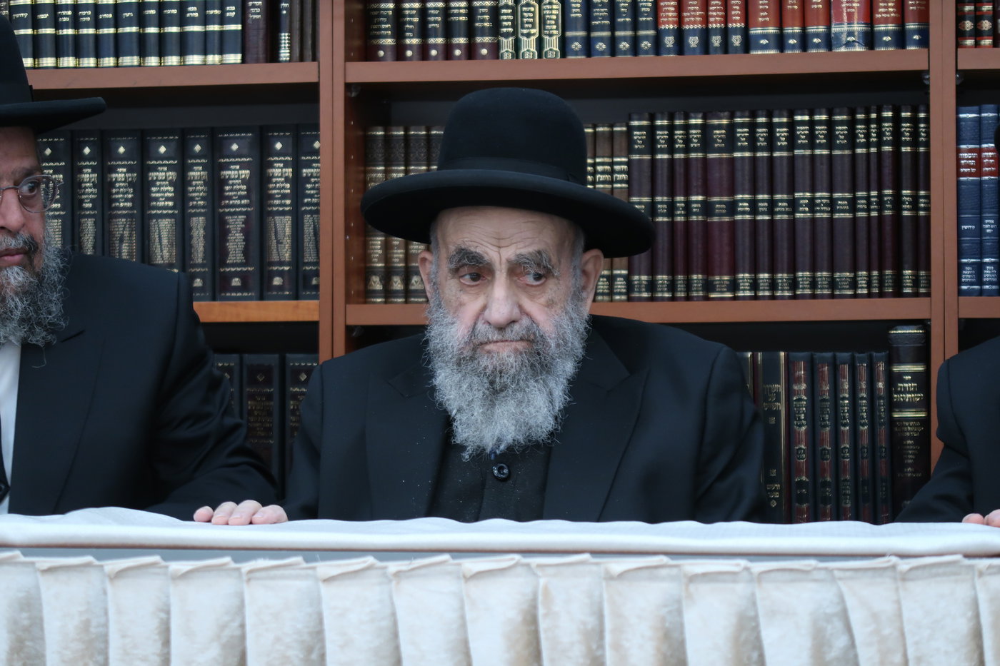 מעמד הקבלת פני רבו להגר"מ צדקה