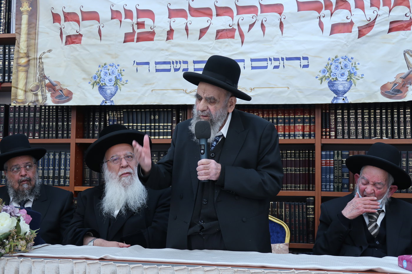 מעמד הקבלת פני רבו להגר"מ צדקה