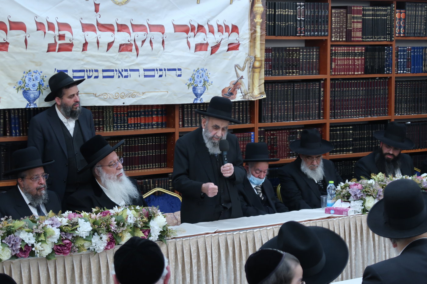 מעמד הקבלת פני רבו להגר"מ צדקה