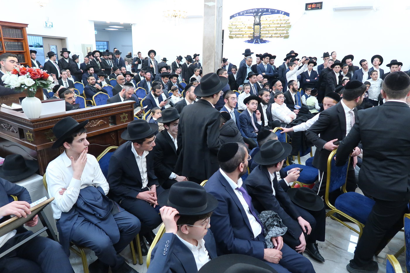 מעמד הקבלת פני רבו להגר"מ צדקה