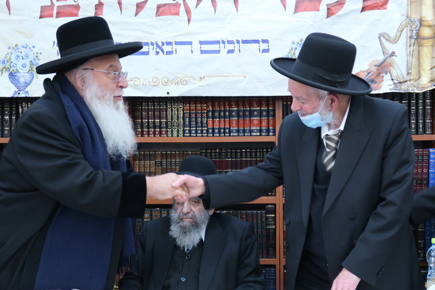 מעמד הקבלת פני רבו להגר"מ צדקה