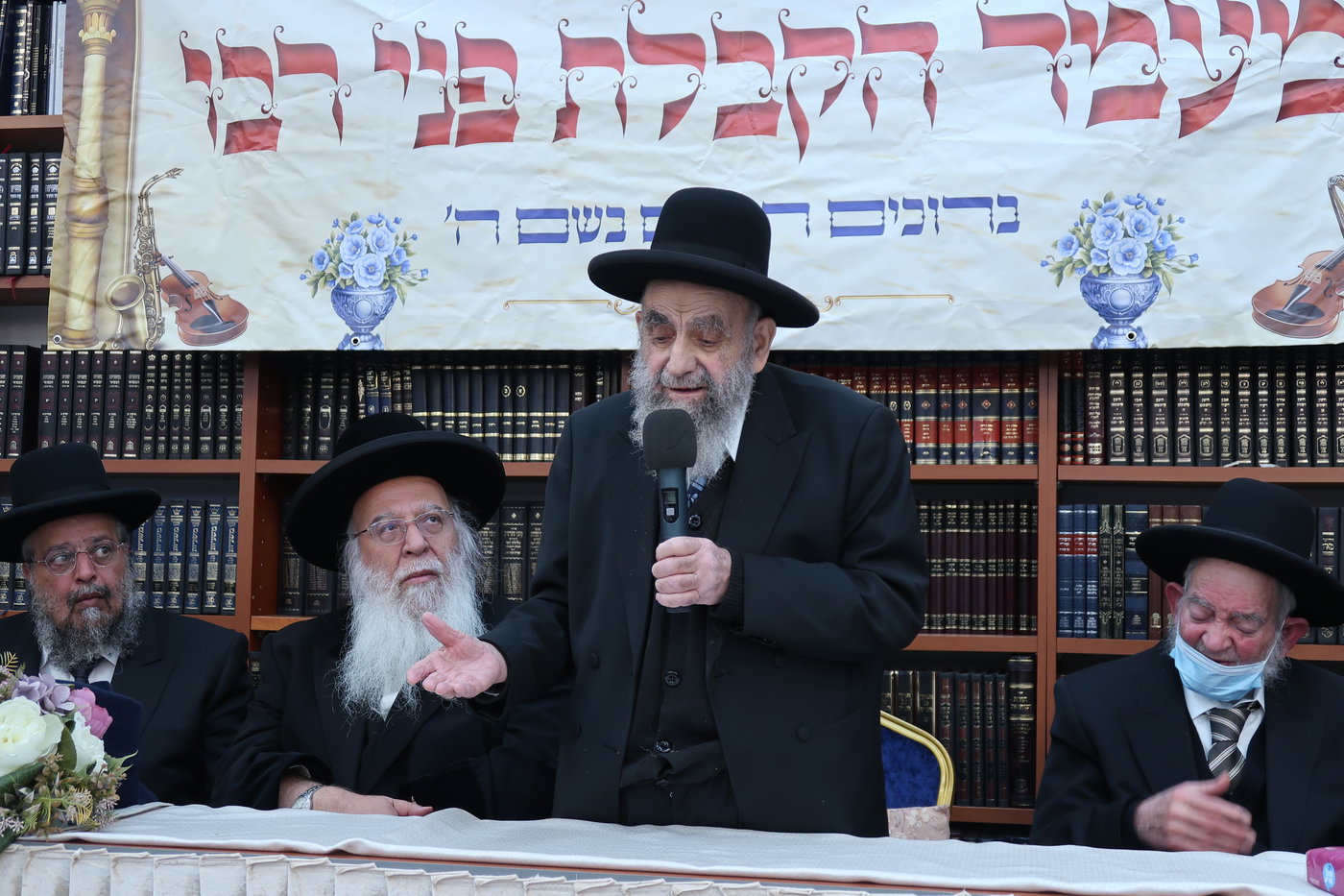מעמד הקבלת פני רבו להגר"מ צדקה