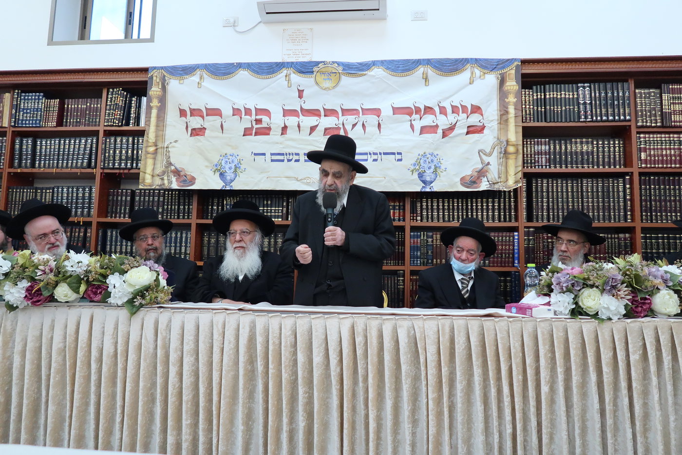 מעמד הקבלת פני רבו להגר"מ צדקה