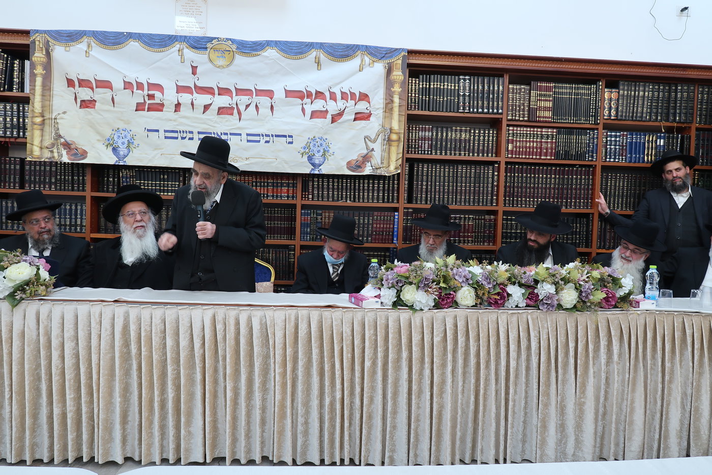 מעמד הקבלת פני רבו להגר"מ צדקה