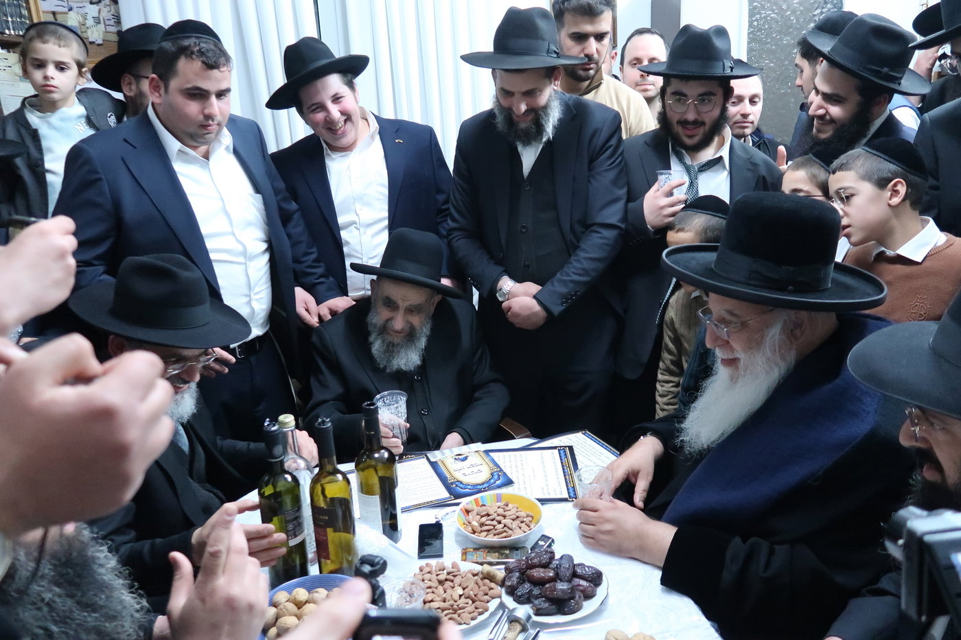 מעמד הקבלת פני רבו אצל הגר"מ צדקה