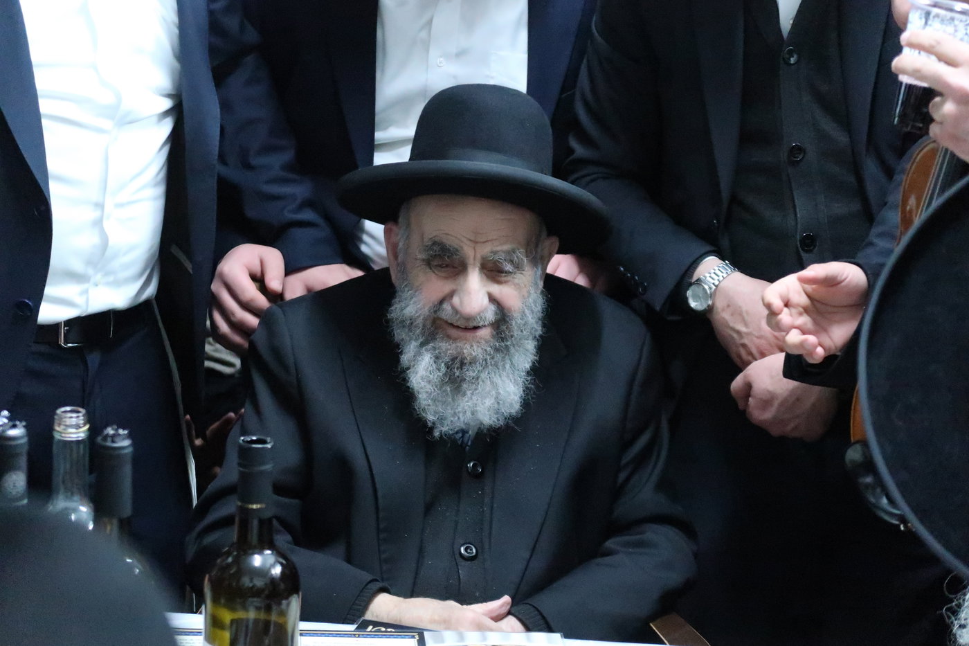 מעמד הקבלת פני רבו אצל הגר"מ צדקה