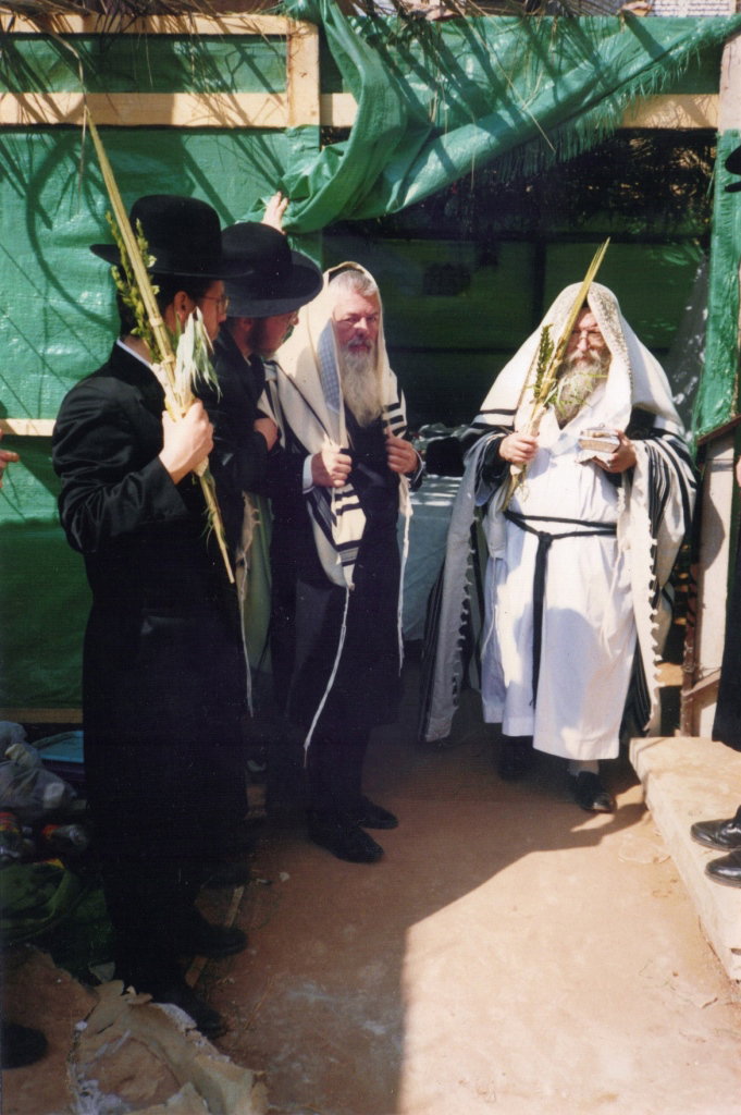 ר' שמואל יצחק פניגשטיין עם הרבי הנחלת דן