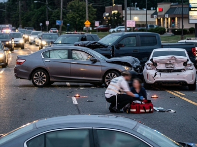 עמדה מהצד ונדהמה: אף אחד לא עצר ליד הפצועים בתאונה עד שהגיע החרדי