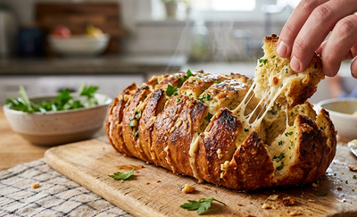 בלי לישה ובלי התפחה: לחם השום המהיר בעולם