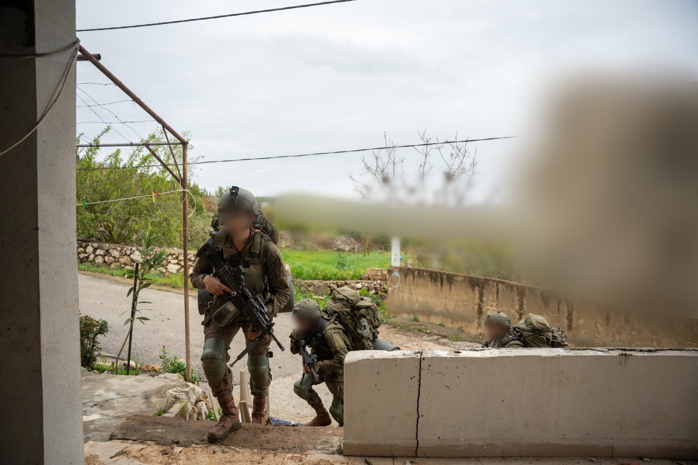 פעילות כוחות צוות הקרב של חטיבת הנח"ל בדרום לבנון