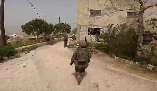 פעילות כוחות צוות הקרב של חטיבת הנח"ל בדרום לבנון