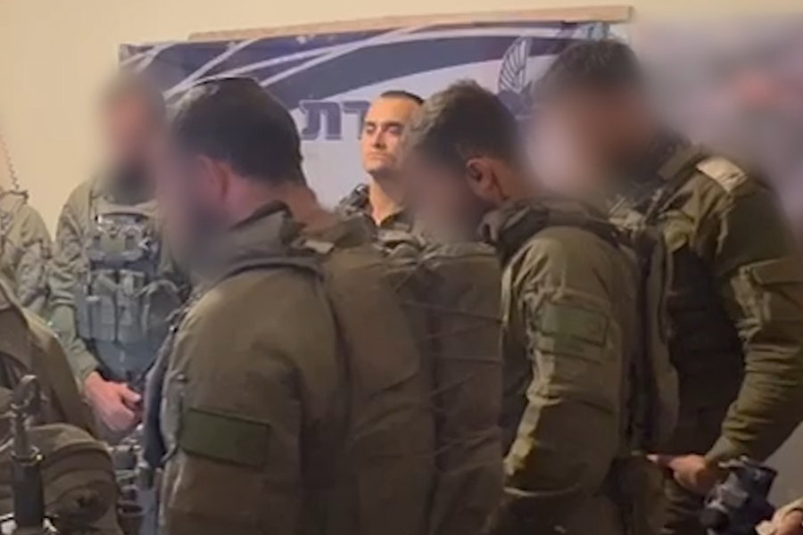 תיעוד מעמידת הלוחמים בצפירה בגזרות השונות