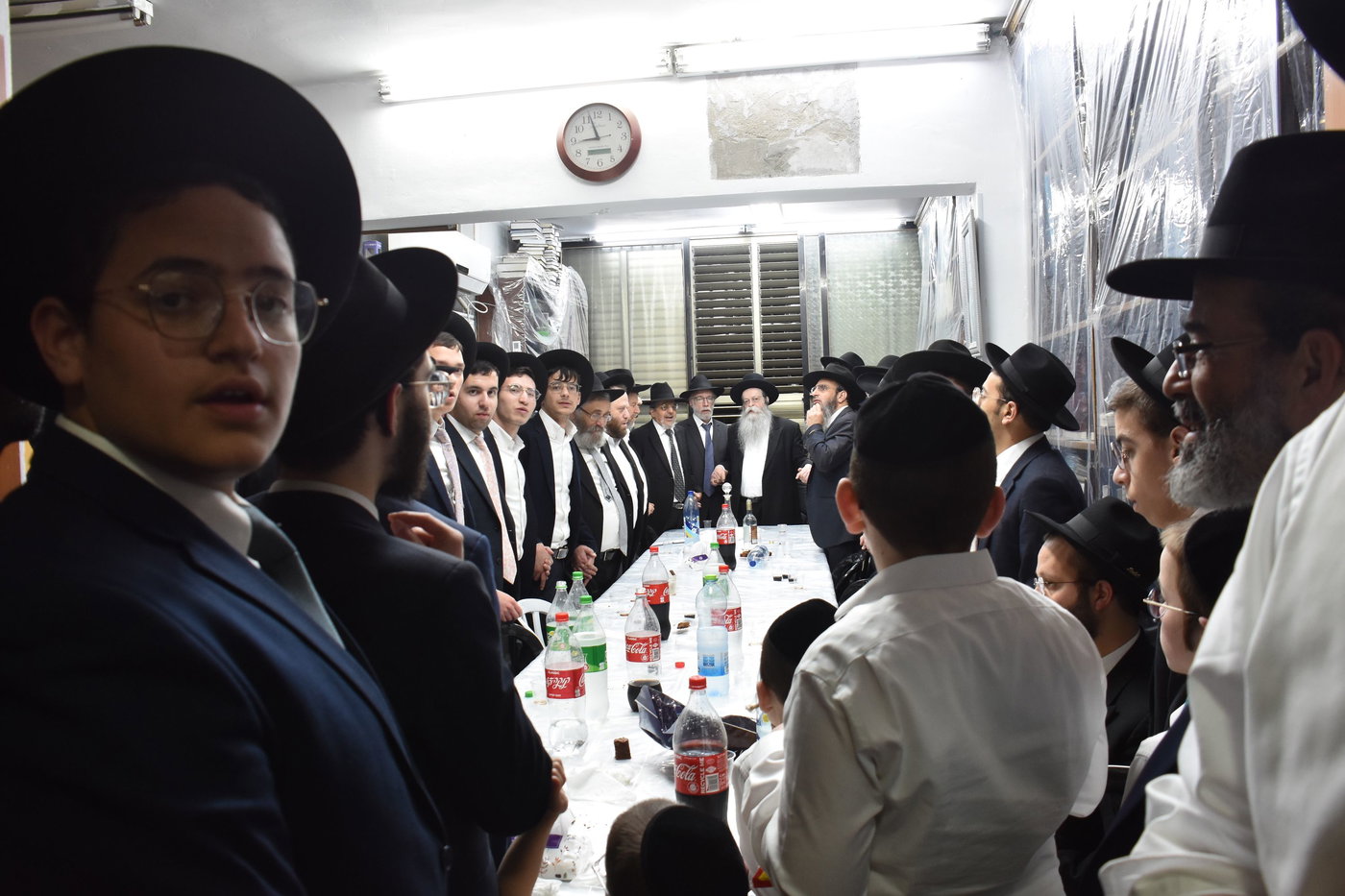 הקבלת פני רבו אצל הגר"ש קניבסקי 