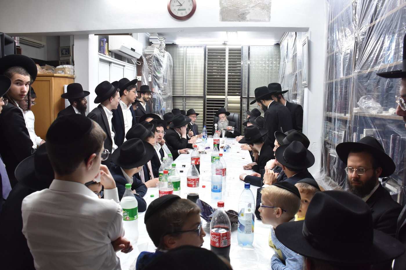 הקבלת פני רבו אצל הגר"ש קניבסקי 