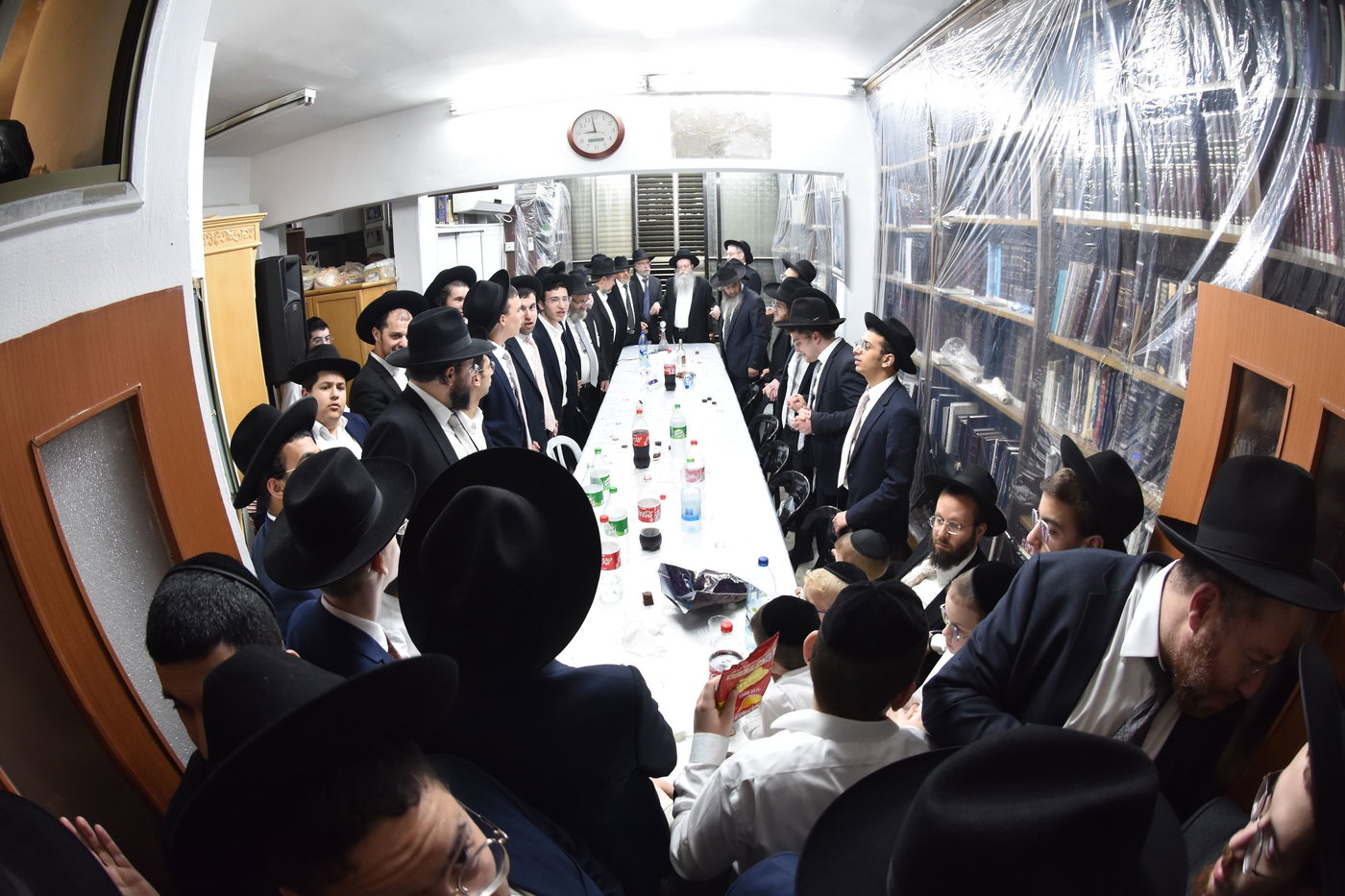 הקבלת פני רבו אצל הגר"ש קניבסקי 