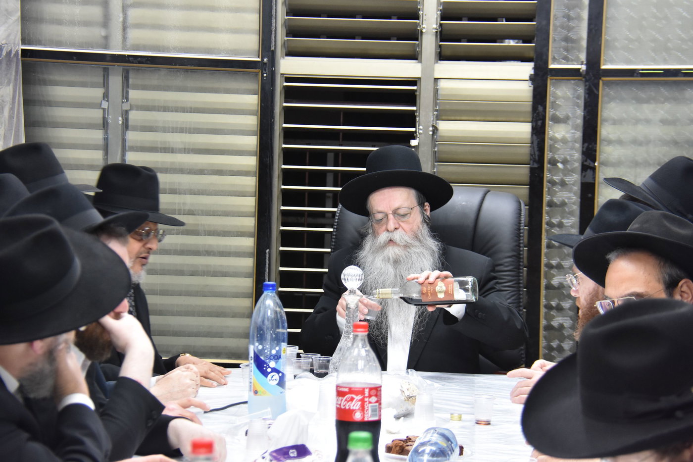 הקבלת פני רבו אצל הגר"ש קניבסקי 