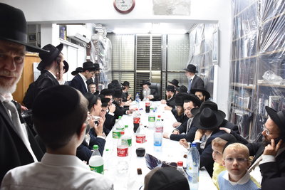 הקבלת פני רבו אצל הגר"ש קניבסקי 