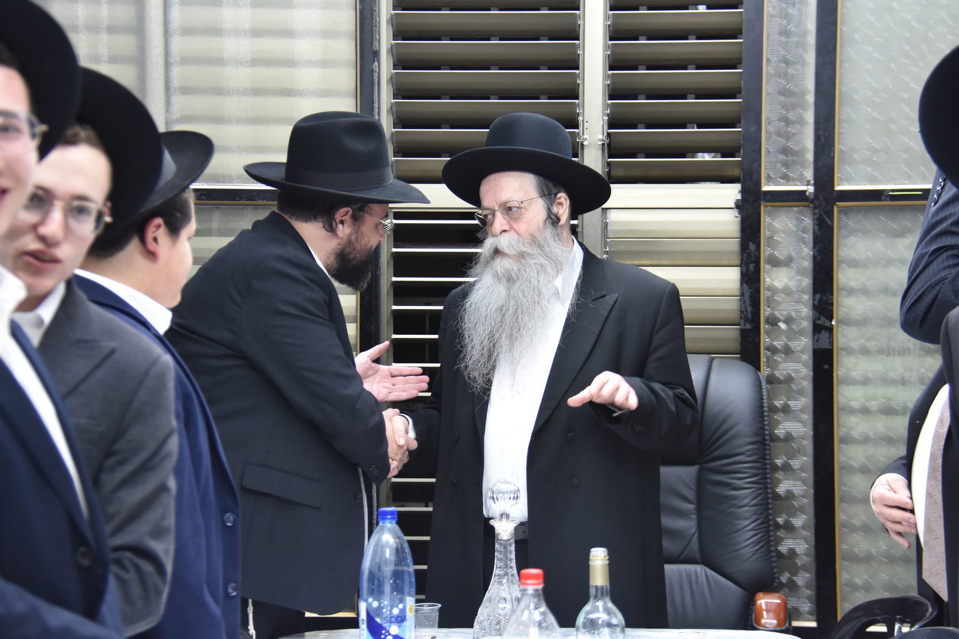 הקבלת פני רבו אצל הגר"ש קניבסקי 