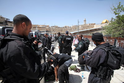 שוטרי יס"מ בירושלים, אילוסטרציה. למצולמים אין קשר לכתבה