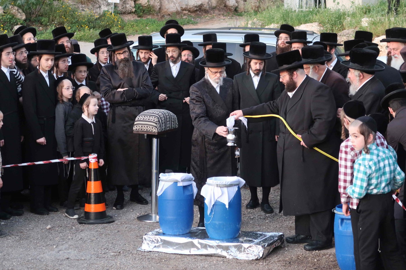 חג הפסח בחצה"ק סערט ויז'ניץ