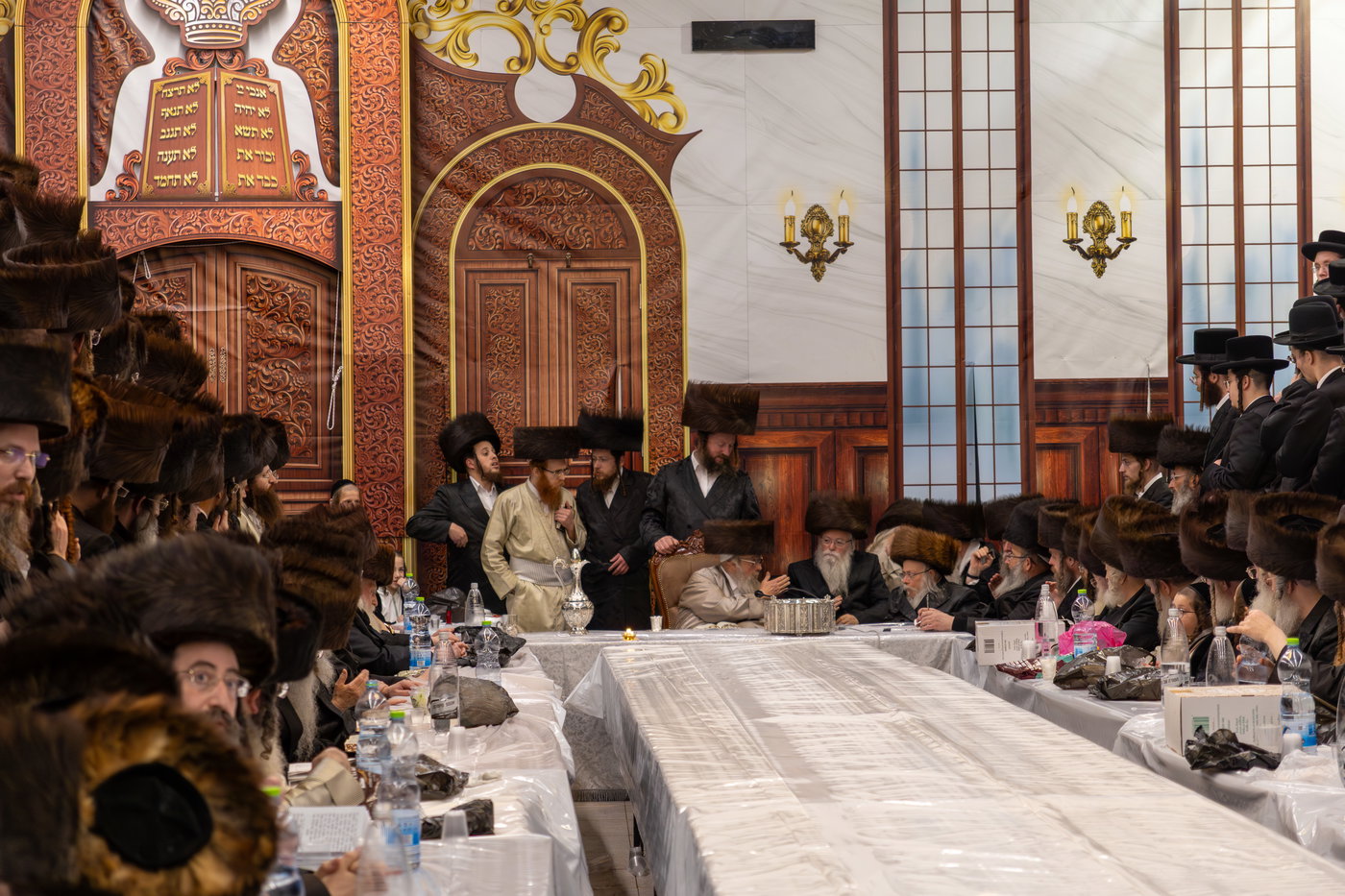 חג הפסח בחצה"ק פינסק קרלין