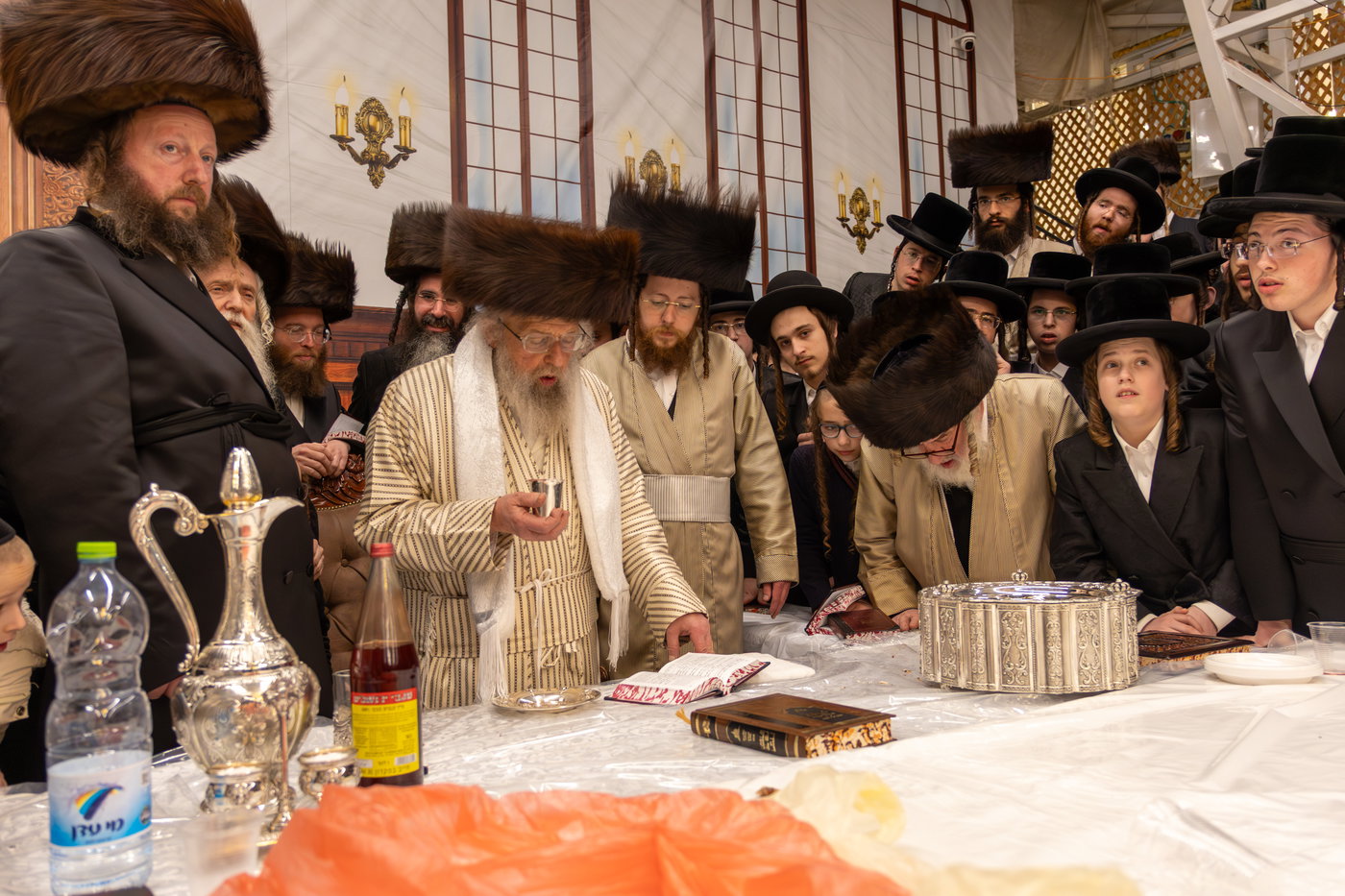 חג הפסח בחצה"ק פינסק קרלין