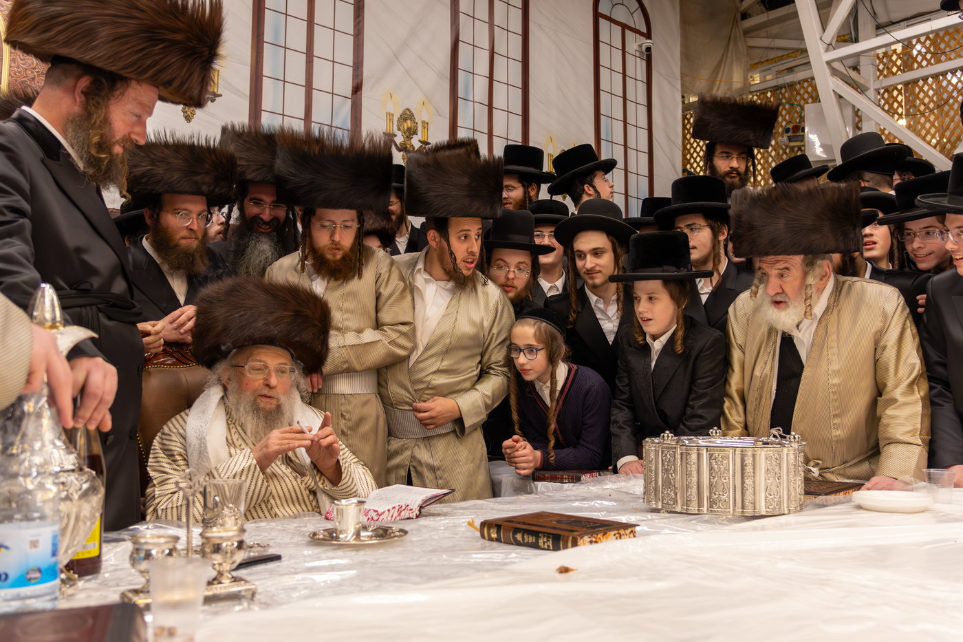 חג הפסח בחצה"ק פינסק קרלין