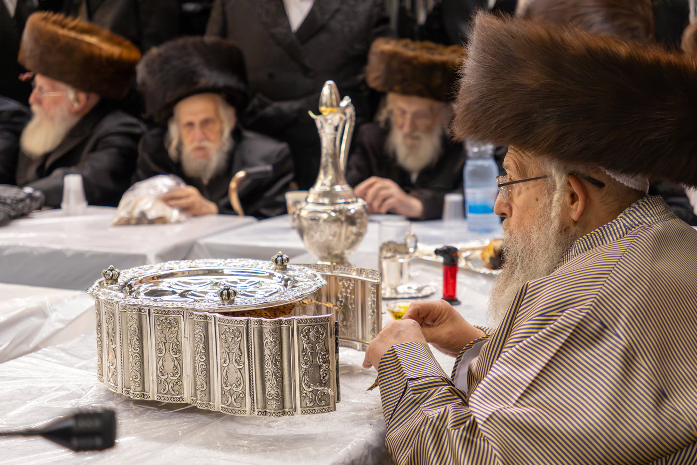 חג הפסח בחצה"ק פינסק קרלין