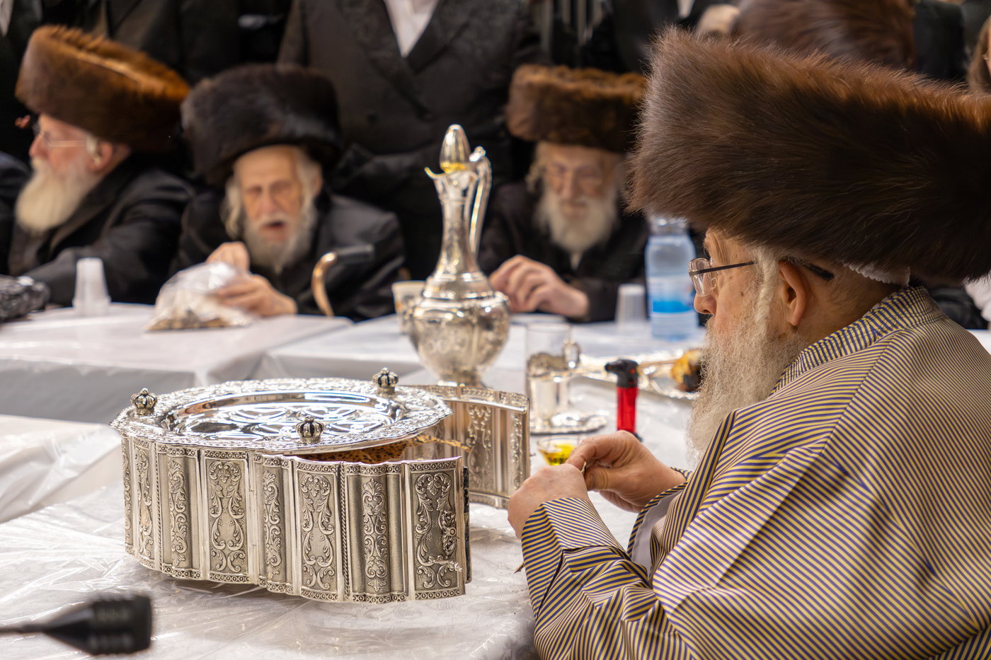 חג הפסח בחצה"ק פינסק קרלין