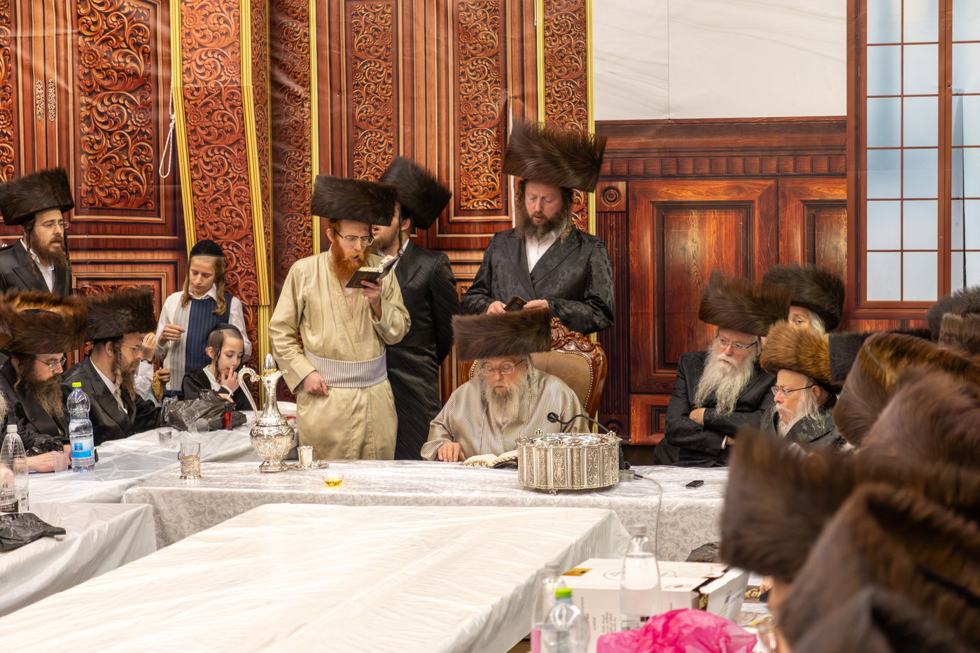 חג הפסח בחצה"ק פינסק קרלין