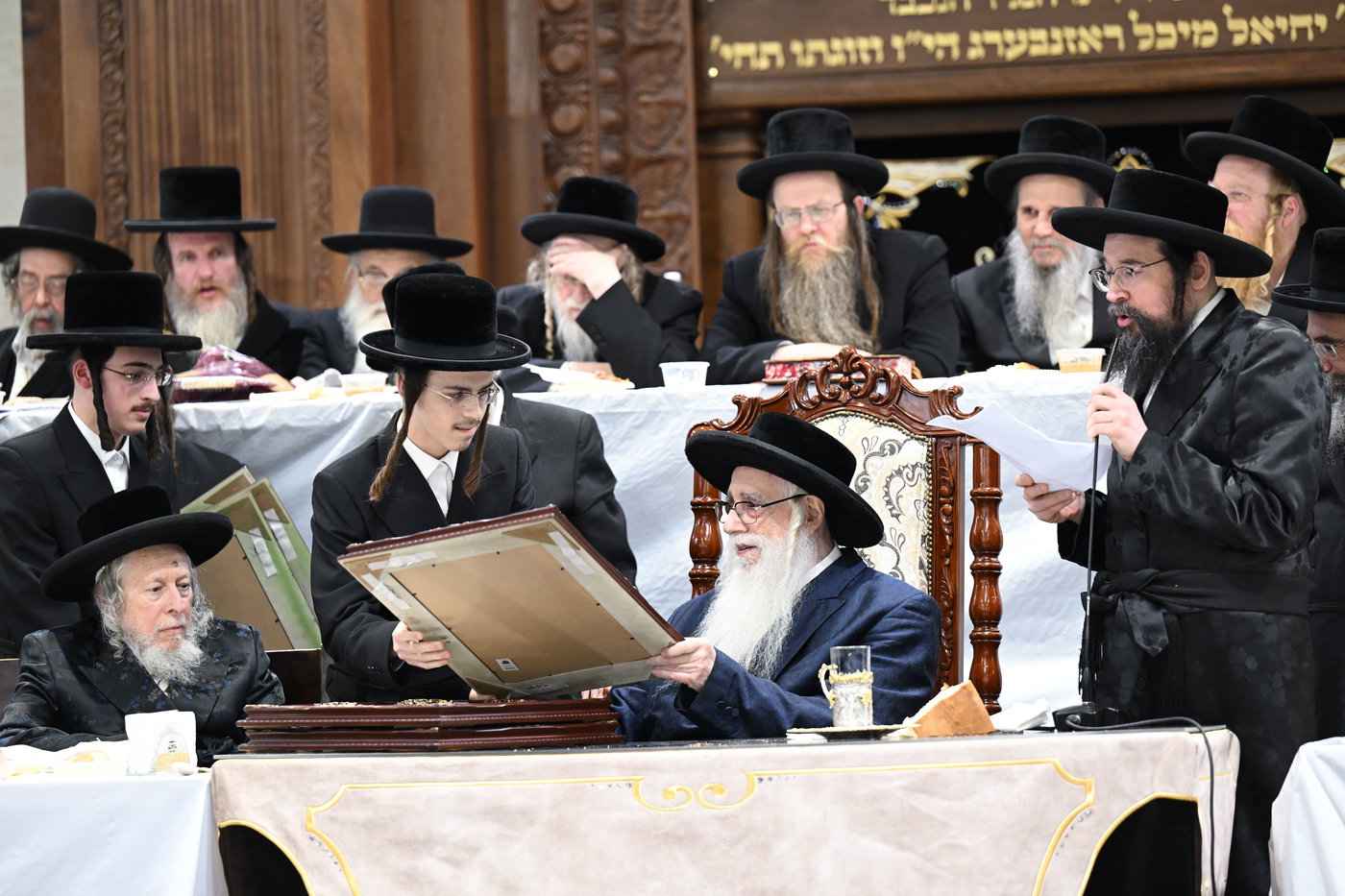 הילולא קדישא בצאנז