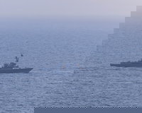 משחתת במצרי הורמוז