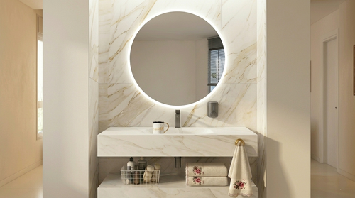 הסוד למראה נקי ויוקרתי הוא מינימליזם על משטח העבודה