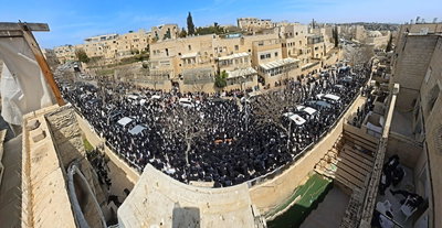 מסע הלוויית הבחור יששכר דב שפיגל ז"ל